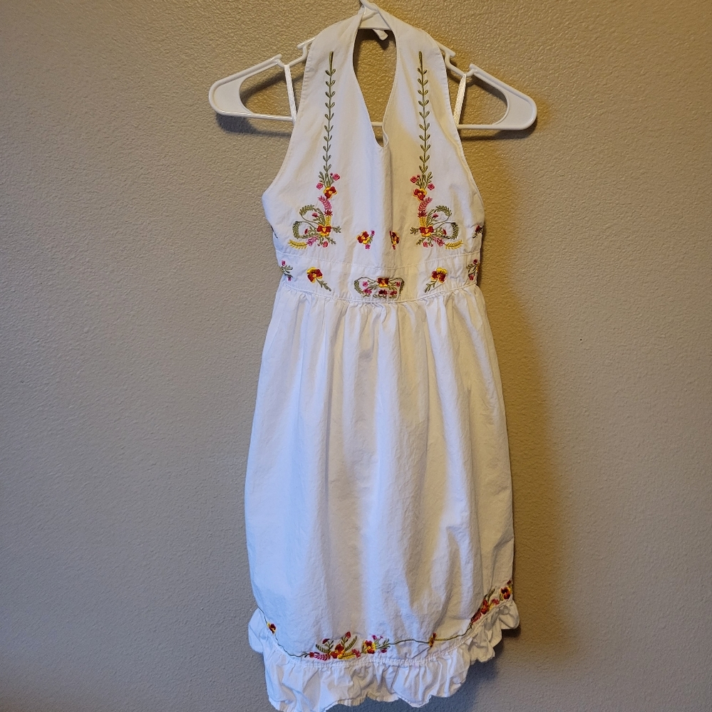 Girl’s Blueberi Boulevard Halter Sundress size 16 - Picture 2 of 7